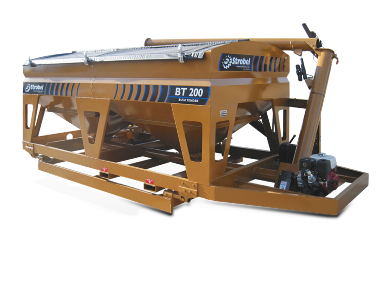 Skid Seed Tender - Strobel Manufacturing | Seed Handling & Preparation ...